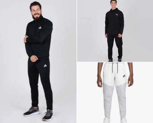 sweatsuit cover photo collage