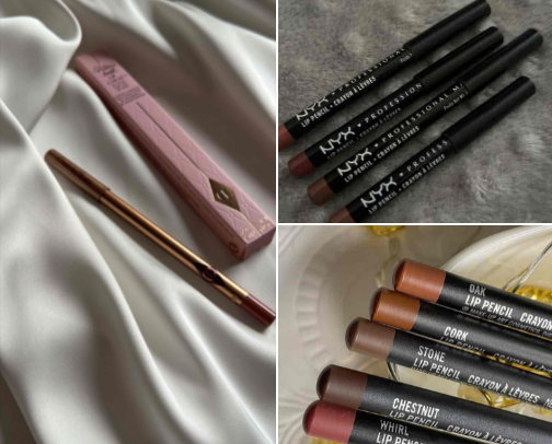 My fav lip liners & pencils ❤️‍🔥 cover photo collage