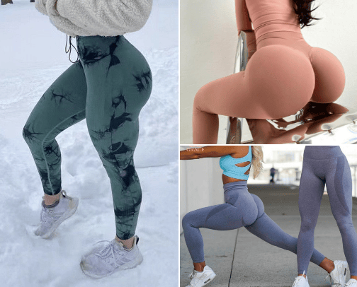 ▪︎ Training leggings ▪︎🤸‍♀️ cover photo collage