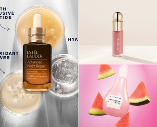 Popular beauty must haves cover photo collage