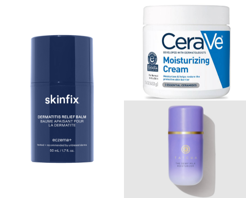 The Best Face Moisturizers for Eczema cover photo collage