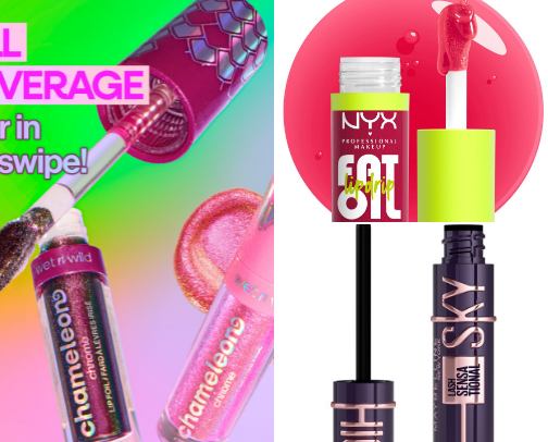 My Favorite Drug Store Makeup cover photo collage