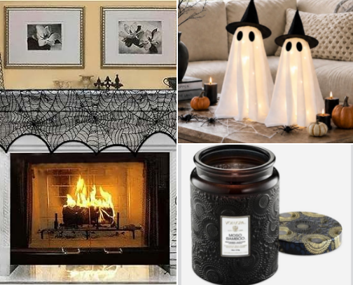 Small details. Major spooky energy. 🕯️🎃 cover photo collage