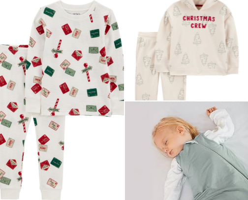 Toddler Christmas cover photo collage