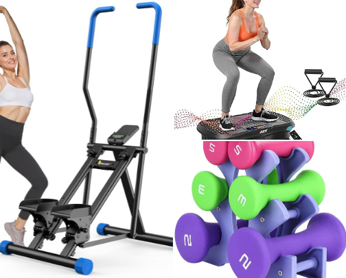 Fitness cover photo collage