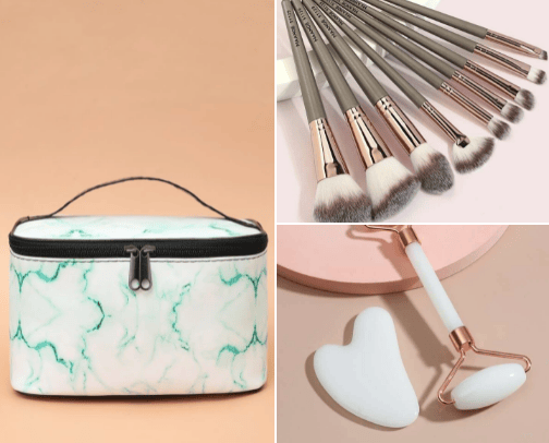 Make-up Essentials cover photo collage