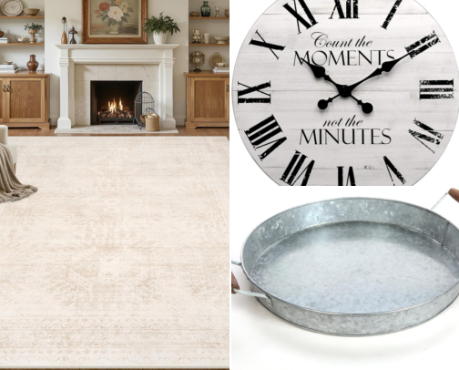 Budget-Friendly Farmhouse Decor Finds cover photo collage