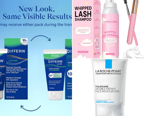 Skin care🫧 cover photo collage