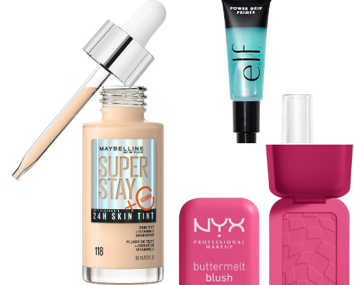 Affordable Everyday Makeup cover photo collage
