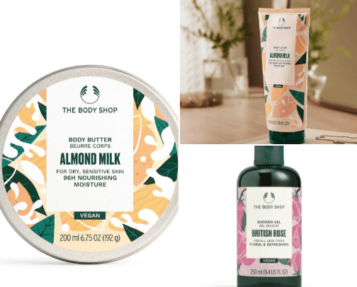 Body Care cover photo collage