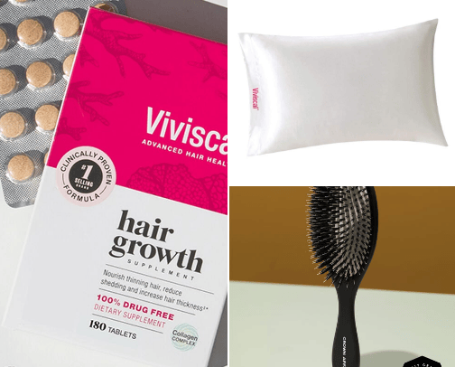 My hair care routine after childbirth :) cover photo collage