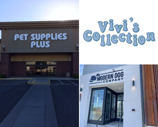 My favorite pet stores cover photo collage