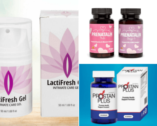 Health Supplements cover photo collage