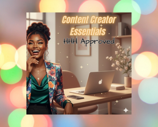 🎥 Content Creator Essentials | HHH Approved cover photo collage