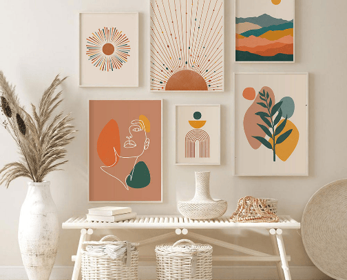 Aesthetic Home Decor cover photo collage