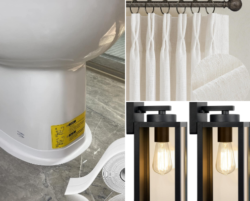 Home upgrades on a budget cover photo collage