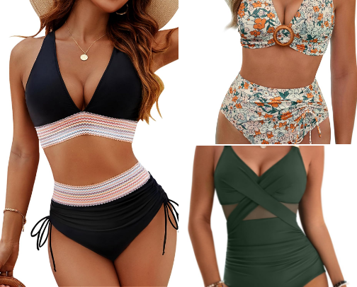 Bathing suits 👙 🩱 cover photo collage