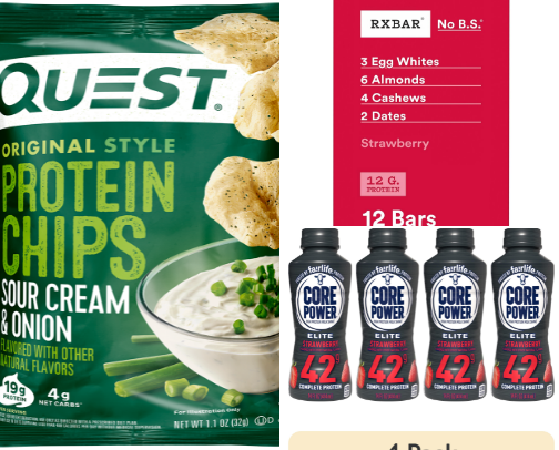 Protein snacks that are actually good cover photo collage