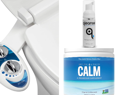 Awesome butt health products cover photo collage