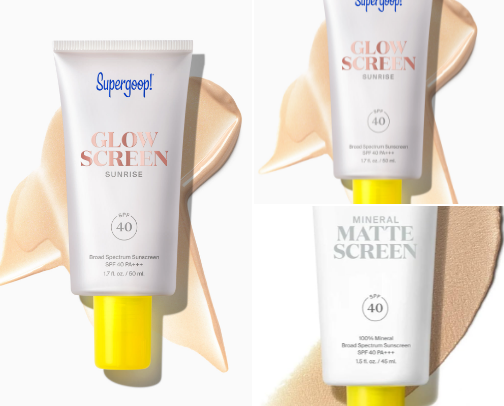 My Everyday SPF Edit Soft Luxury Sunscreens I Actually Love cover photo collage