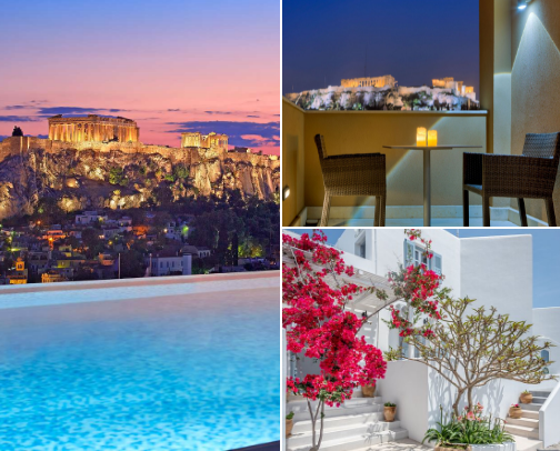 Your Next Dreamy Stay ? 🇬🇷 cover photo collage