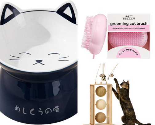 Best Cat Items For All Ages & Breeds! cover photo collage