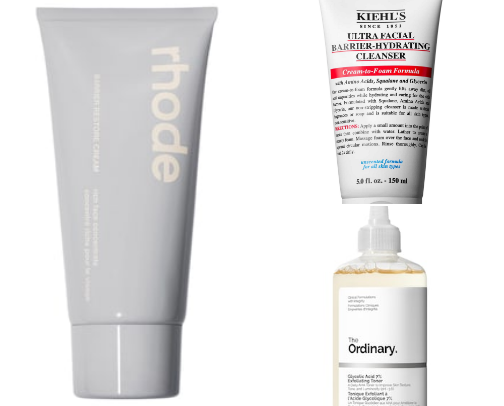 Everyday makeup - minimal cover photo collage