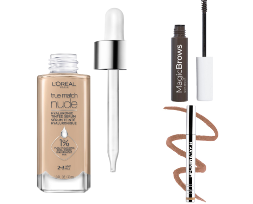 Makeup for mature skin cover photo collage