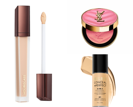 Fav makeup products from a flight attendant cover photo collage