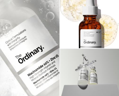 The Ordinary cover photo collage