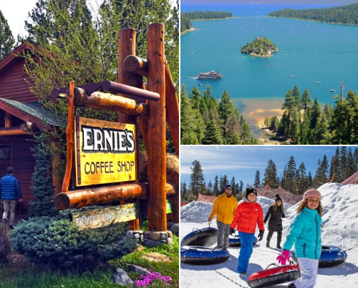Best of South Lake Tahoe cover photo collage