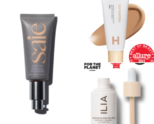 My fav tinted moistruizers/ skin tints!! ( for all skin types/ tones) cover photo collage