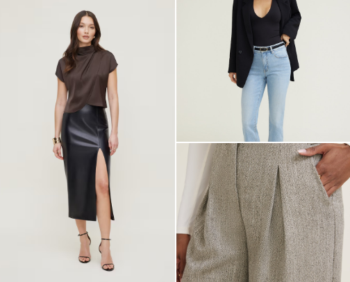 Business Casual But Keep It Fashionable cover photo collage