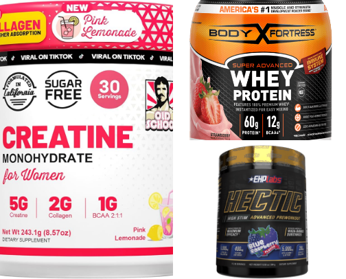 Supplements for Women to See Real Results in the Gym cover photo collage