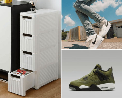 Decorations,clothes, and more cover photo collage