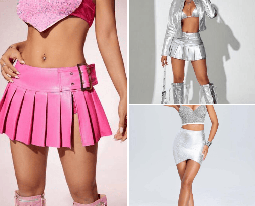Women's Clothing - Mini Skirts cover photo collage