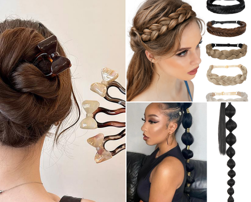 Unusual & Undeniably Gorgeous Hairstyles That Turn Heads (In the Best Way!) cover photo collage