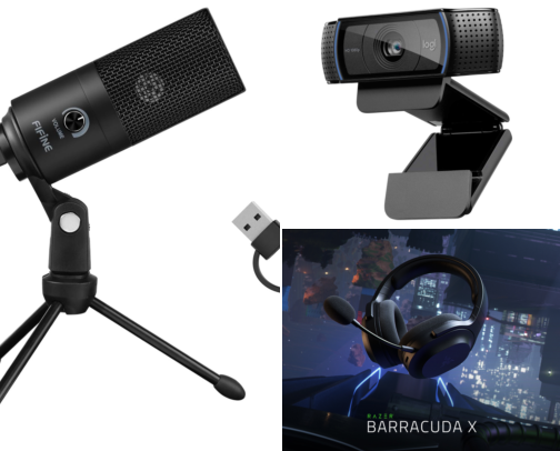 My streaming setup: budget gear that works cover photo collage