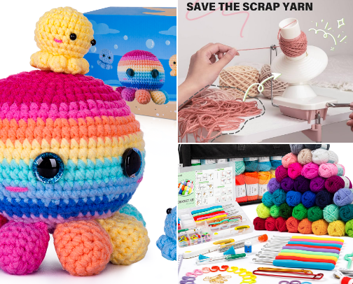 Must have tried-and -true crochet products I have used most often and absolutely needed! cover photo collage