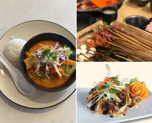 Great food spots cover photo collage