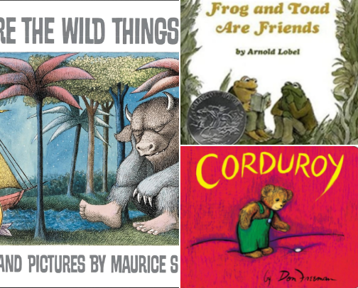 Classic Children's Books cover photo collage