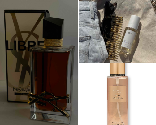 Perfume|mist cover photo collage