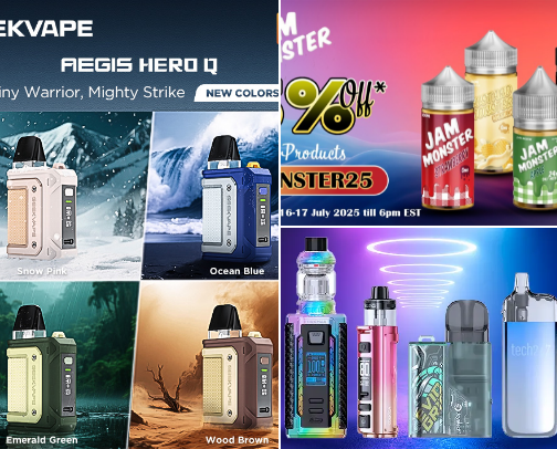Calling All Vapers/Smokers! (21+ Products) cover photo collage