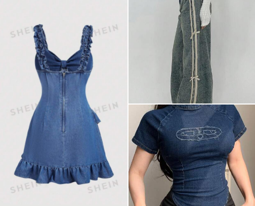 Denim Favorites cover photo collage