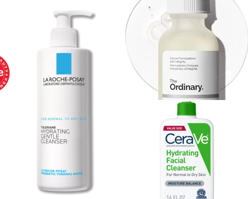 Simple Skincare for Dry, Dull & Dehydrated Skin cover photo collage