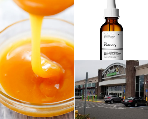 Natural skincare cover photo collage