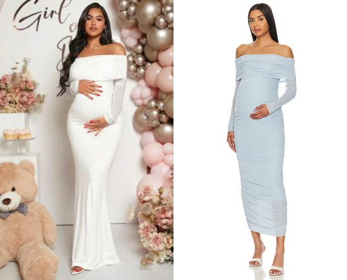 CHIC BABY SHOWER OUTFITS FOR MOMS-TO -BE cover photo collage