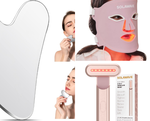 My go to skincare tools for my Dry Sensitive Prone Skin! cover photo collage