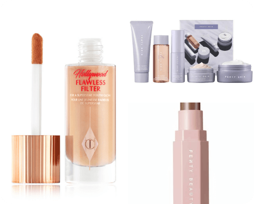 Makeup must haves cover photo collage