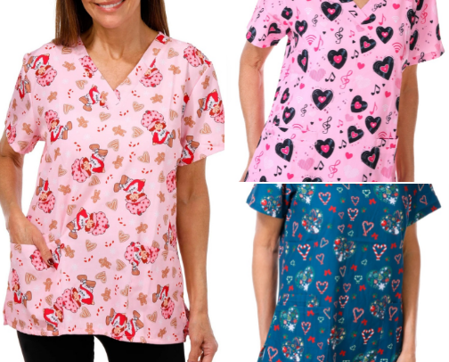 STYLISH SCRUBS for NURSES cover photo collage